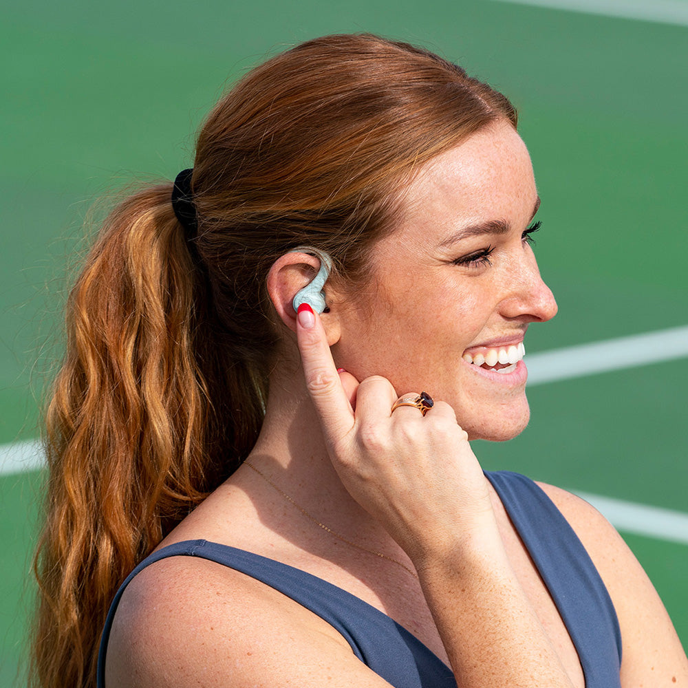 JLab Go Air Sport True Wireless Bluetooth Earbuds - Gray