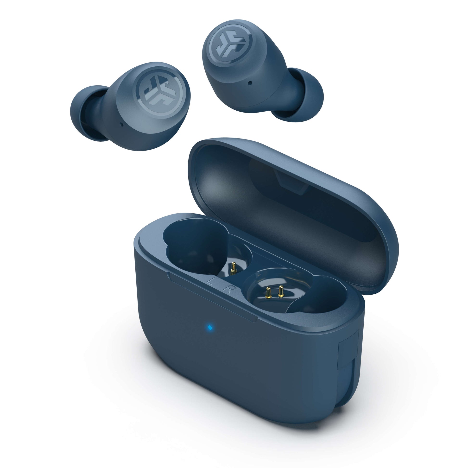 Go Pop + Navy Earbuds 