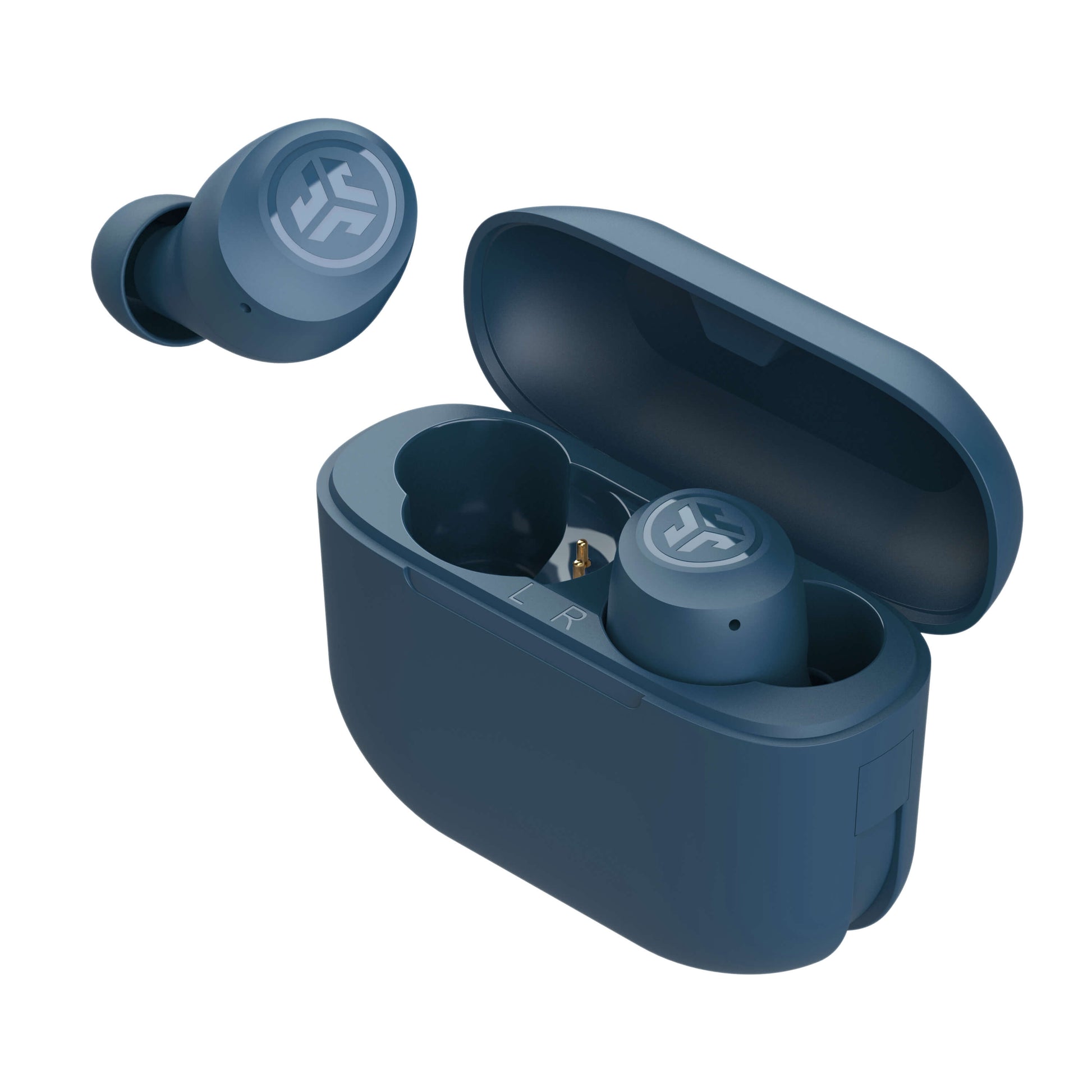 Go Pop + Navy Earbuds 