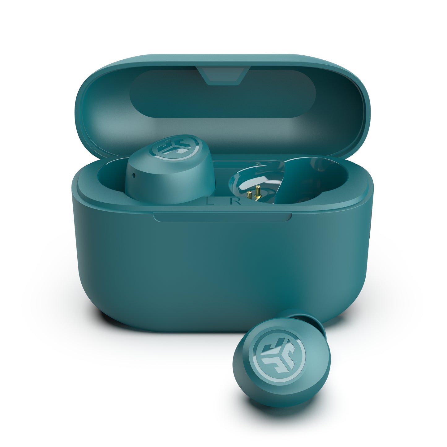 Go Pop + Teal Earbuds 