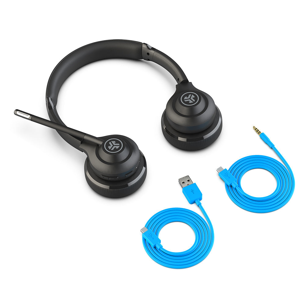 Jlab Go Work On-Ear Headset, Wireless